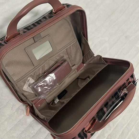 🦚 NWT Triforce Hard Side Travel Makeup Case - Picture 4 of 6